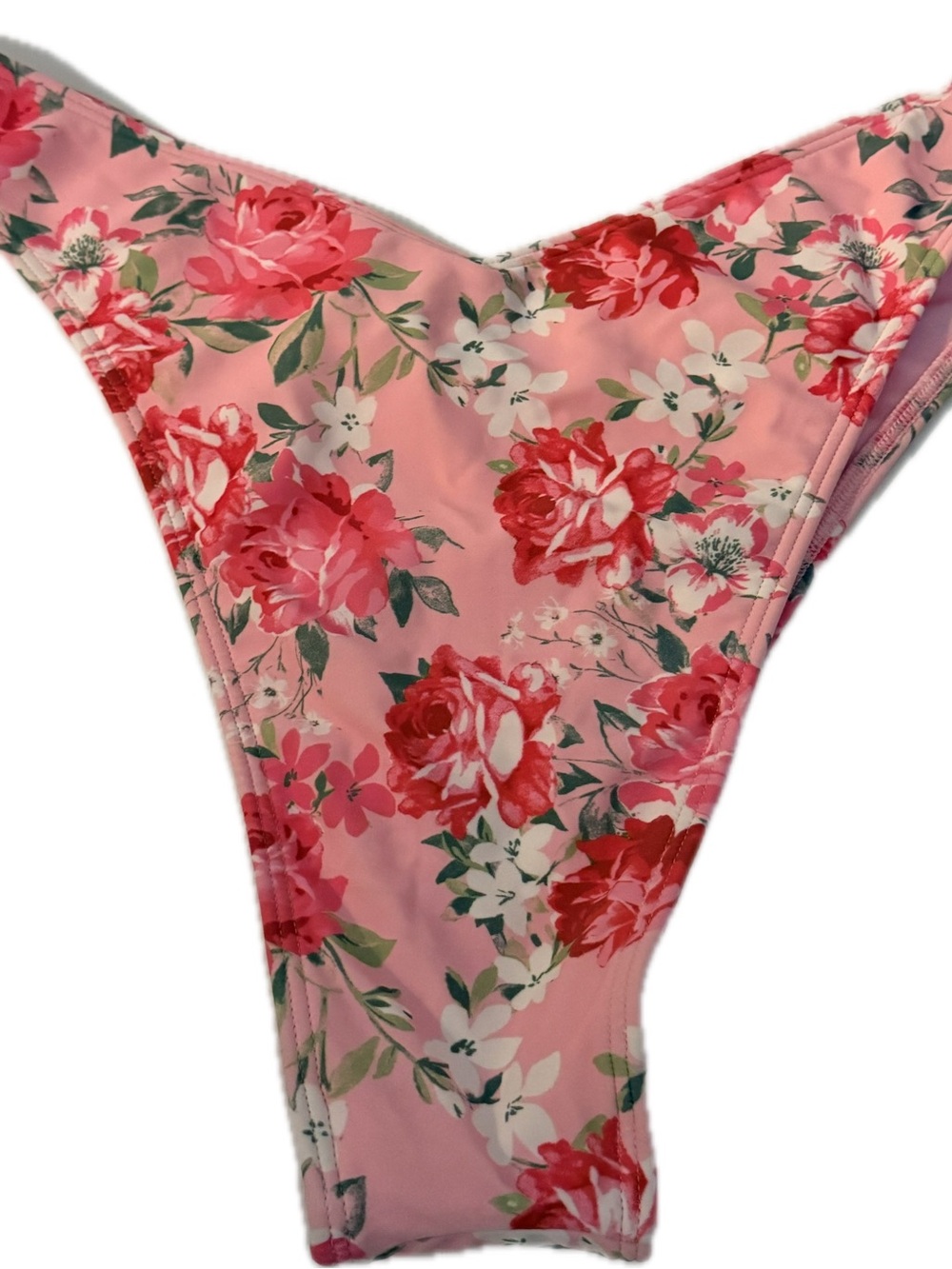 Hollister Pink Floral Bikini Bottom